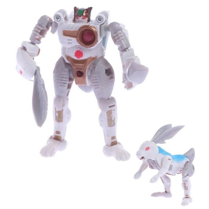 Робот-трансформер «Зверобот», 8 видов, МИКС