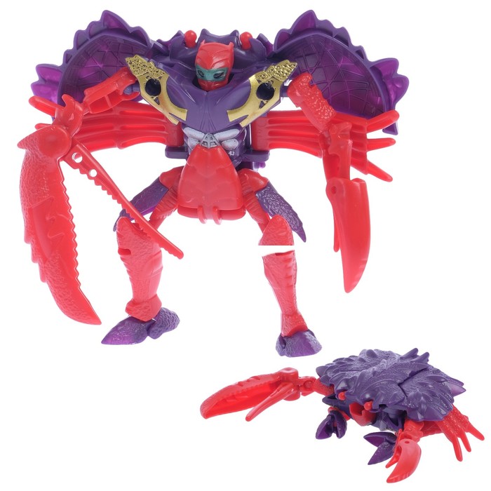 Робот-трансформер «Зверобот», 8 видов, МИКС