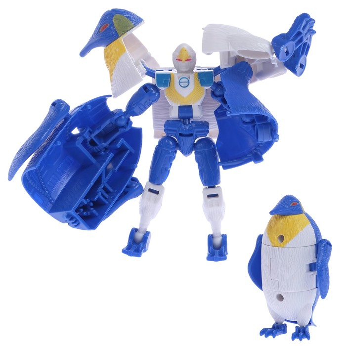 Робот-трансформер «Зверобот», 8 видов, МИКС