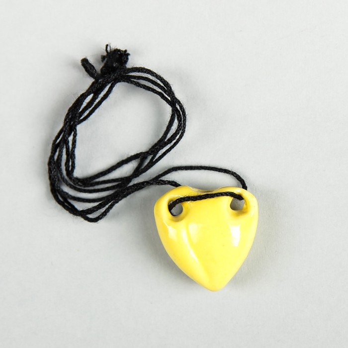 Аромакулон "Сердечко", микс, верёвочка не прилагается