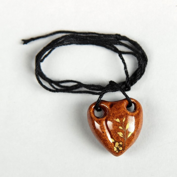 Аромакулон "Сердечко", микс, верёвочка не прилагается