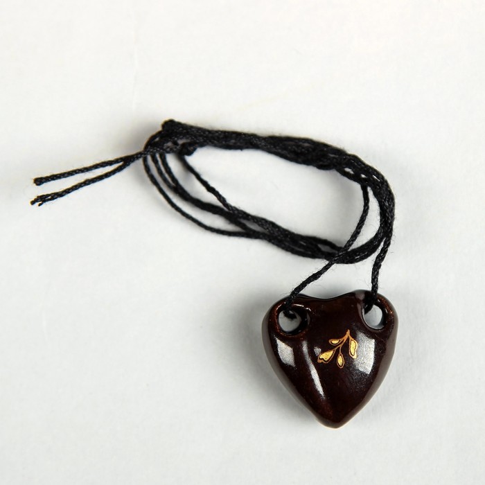 Аромакулон "Сердечко", микс, верёвочка не прилагается