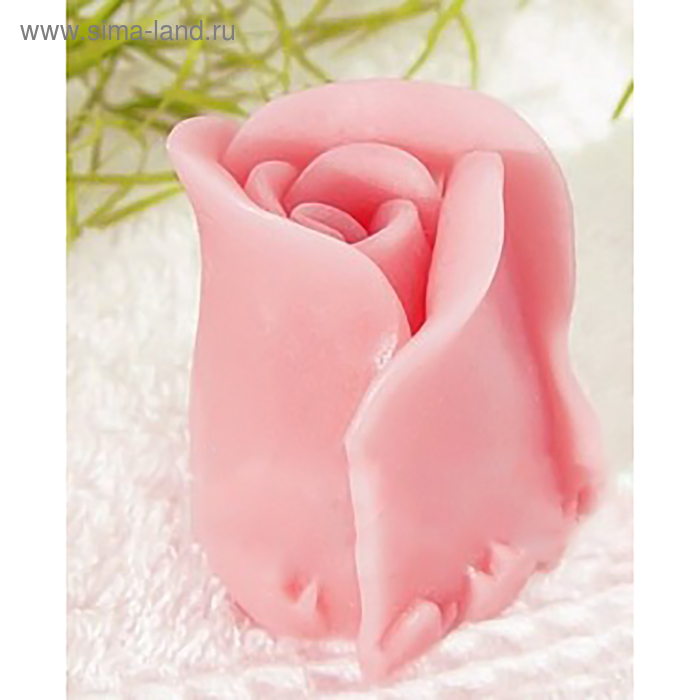 силиконовая форма для мыла бутон закрытый тройной Силиконовая форма для мыла Бутон розы