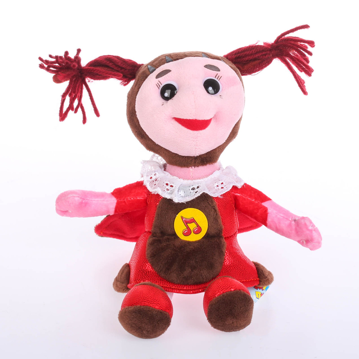 Мягкая музыкальная игрушка "Лунтик и его друзья. Мила", 21 см
