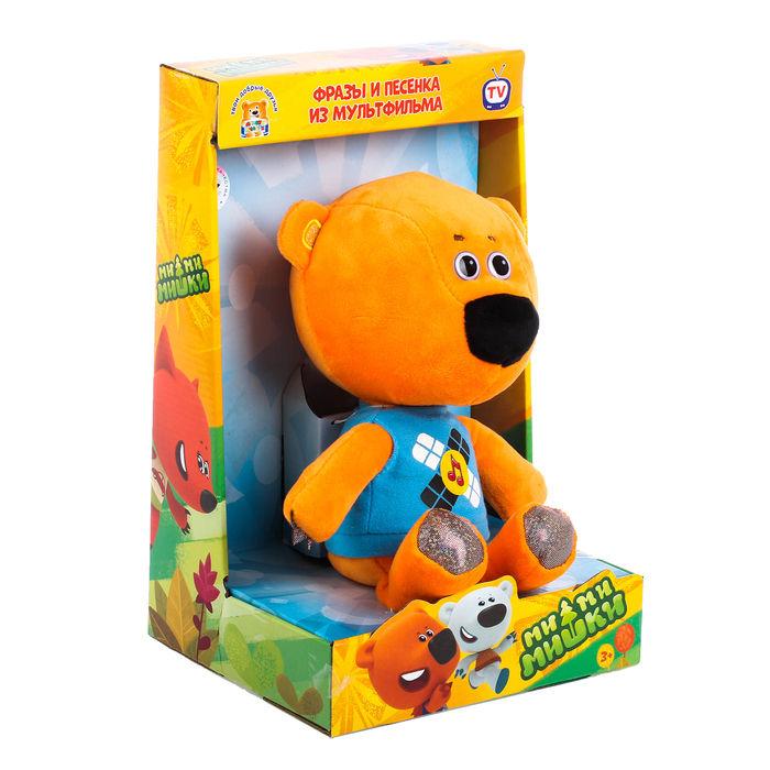 Мягкая музыкальная игрушка "Медвежонок Кеша", 25 см