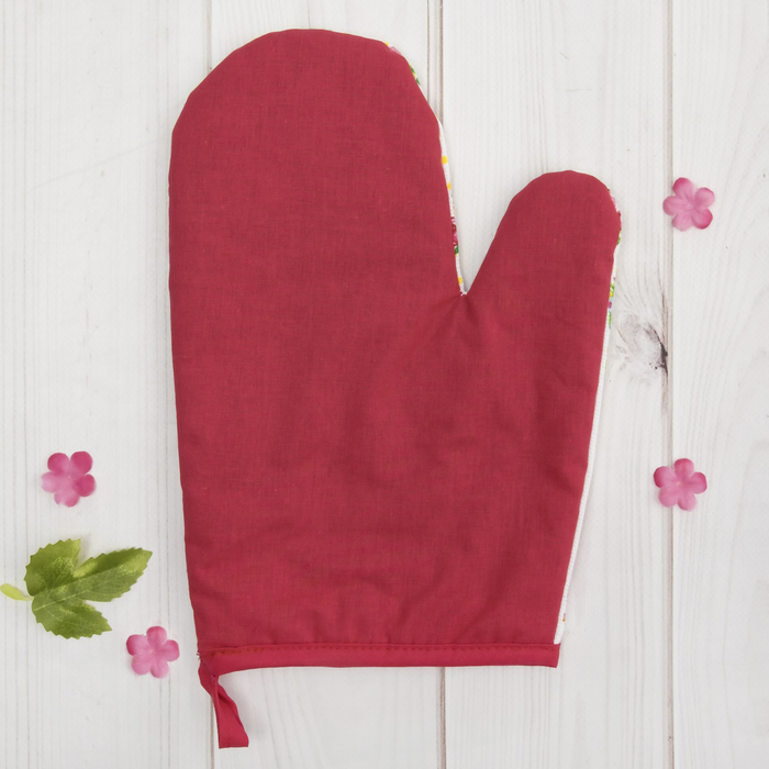 Варежка "Доляна" Прованс/вид 2, 18х26 см, 100% хлопок, рогожка 162 г/м2