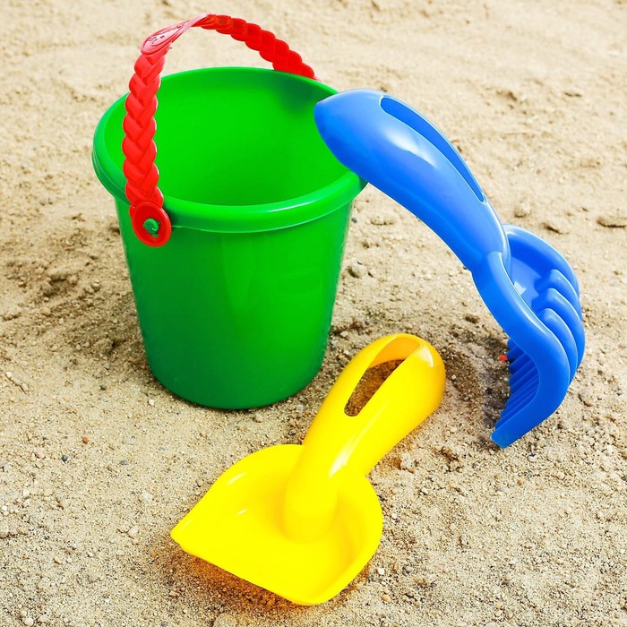 фото Набор для игры в песке №19 микс соломон