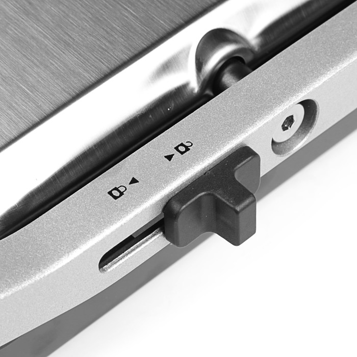 Гриль электрический Scarlett SC-EG350M01, 2200 Вт, стальной корпус, антипригарное покрытие,