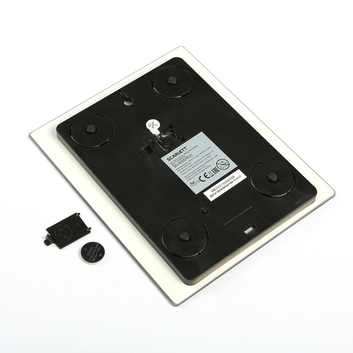 Весы кухонные Scarlett SC-KS57P31, электронные, до 8 кг, орхидея