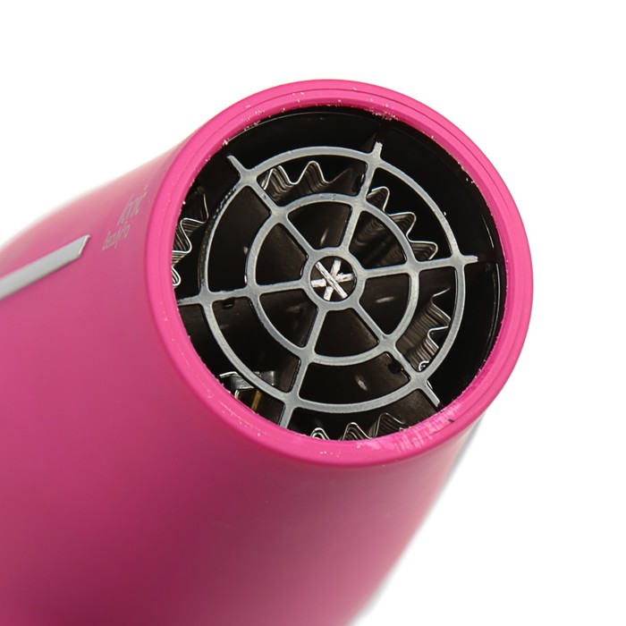 Фен Scarlett SC-HD70I16, 2000 Вт, 2 скорости, 3 температурных режима, черный / малиновый