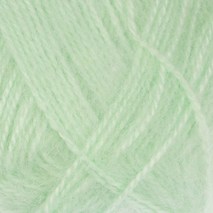 Пряжа "Angora" 40% мохер, 60% акрил 500м/100гр (3032 салатовый)