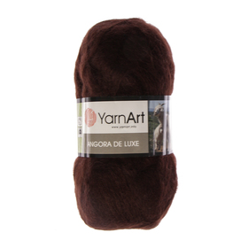 

Пряжа "Angora de lux" 70% мохер, 30% акрил 520м/100гр (116 коричневый)
