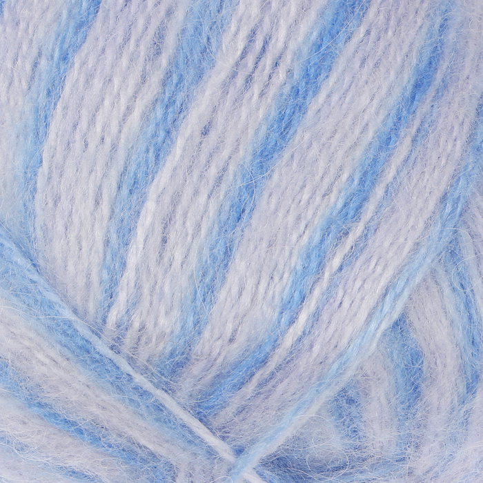 Пряжа "Angora меланж" 40% мохер, 60% акрил 500м/100гр (707 гол. меланж)
