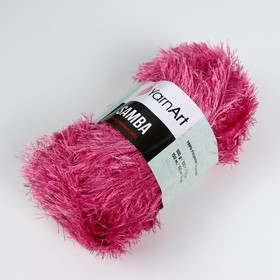 

Пряжа "Samba" 100% полиэстер 150м/100гр (27 т. розов)