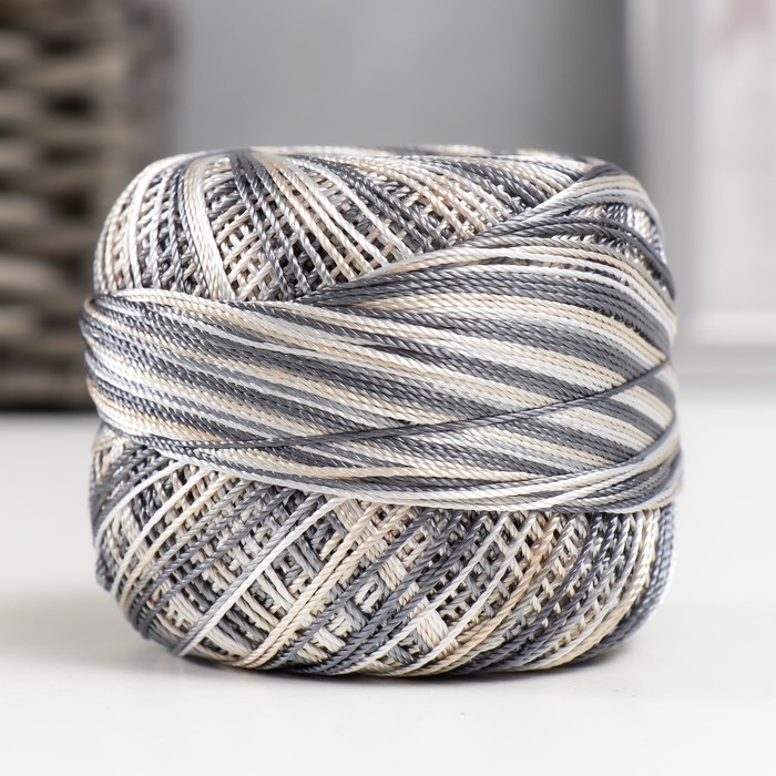 Пряжа "Tulip" 100% микрофибра 250м/50гр (476 дж-бел-беж)