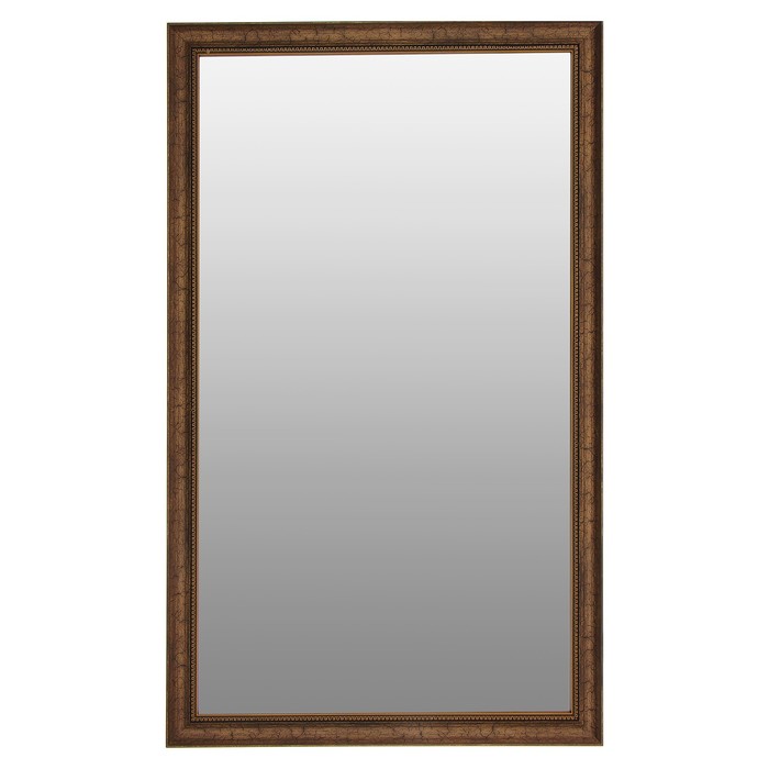 Зеркало в бронзово-золотой  раме, 60х100 см