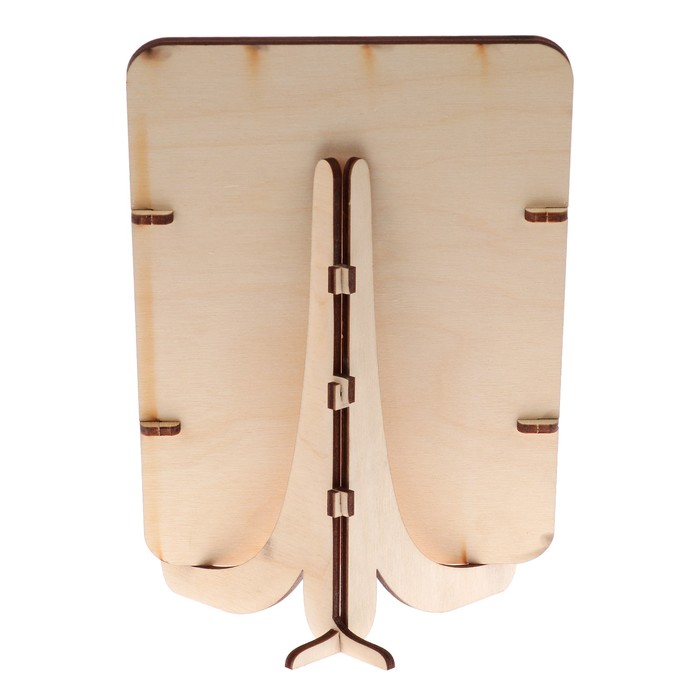 Фоторамка из фанеры с подставкой"Любимый дедушка"для фото 10х15 (ФР-116 ) (набор 8 деталей)