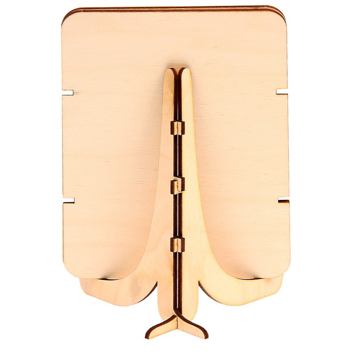 Фоторамка из фанеры с подставкой "Любимая дочка" для фото 10х15 (ФР-122 ) (набор 8 деталей)