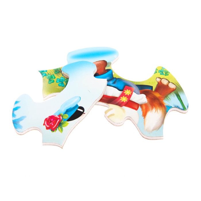 Рамка-пазл "Петушок-золотой гребешок"