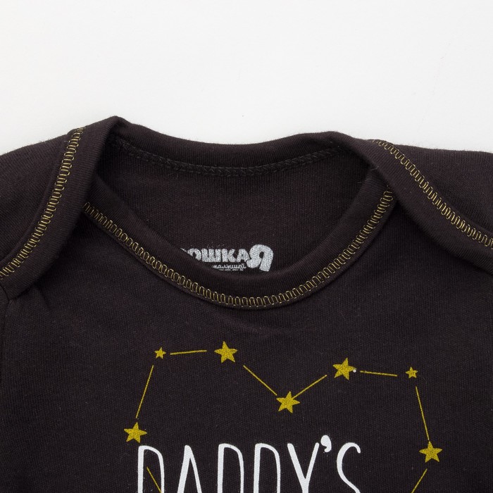 Набор детский Крошка Я "Daddy's princess" юбка и боди, рост 68-74 см (6-9 мес)