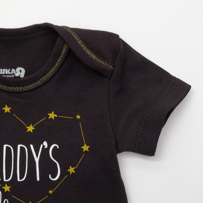 Набор детский Крошка Я "Daddy's princess" юбка и боди, рост 68-74 см (6-9 мес)