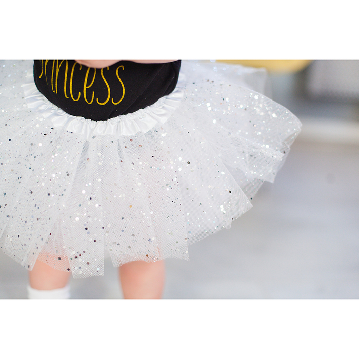 Набор детский Крошка Я "Daddy's princess" юбка и боди, рост 74-80 см (9-12 мес)