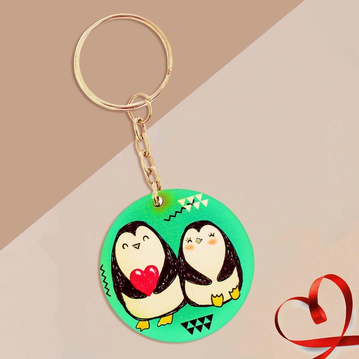 Брелок "Пингвины"