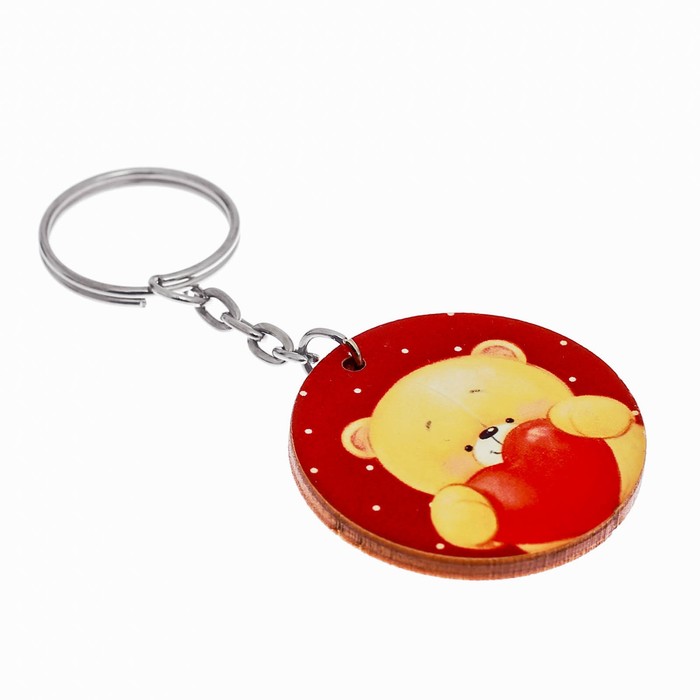 Брелок "Мишка с сердечком"