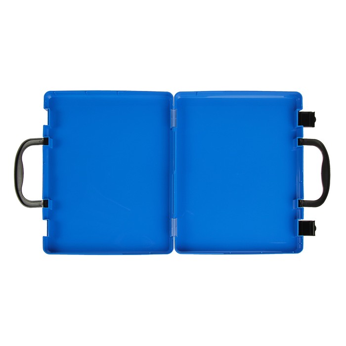 Портфель-кейс А4, голубой