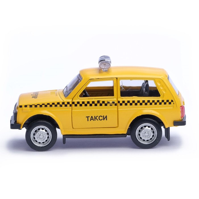 Машина металлическая "Джип Такси", масштаб 1:50, инерция