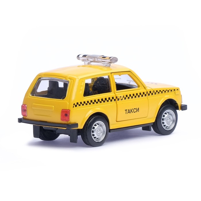 Машина металлическая "Джип Такси", масштаб 1:50, инерция