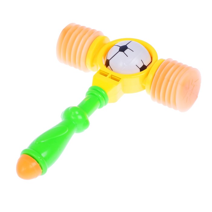 Молоток-пищалка "Футбольный фанат", МИКС