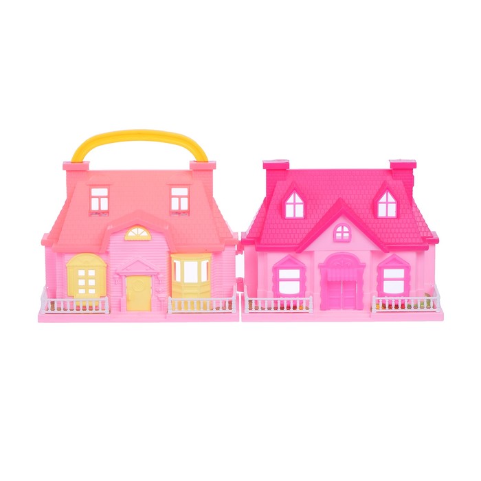 Дом 2 в 1 "Уют" с мебелью и фигурками