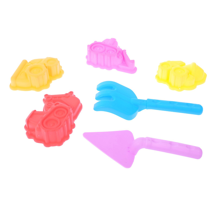 Набор для песка "Летний Бум", 6 предметов, МИКС