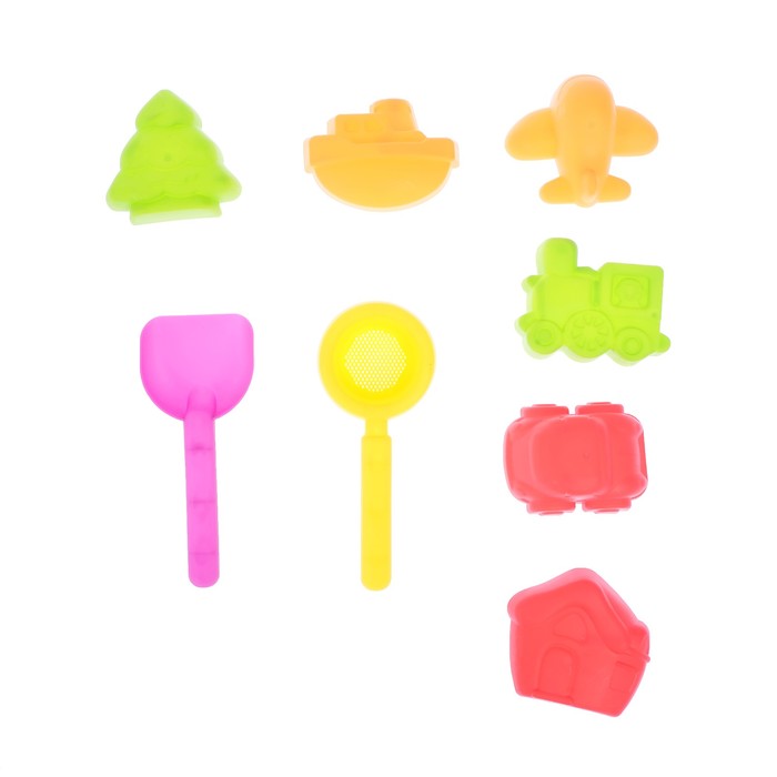 Набор для песка "Летний Бум", 8 предметов, МИКС