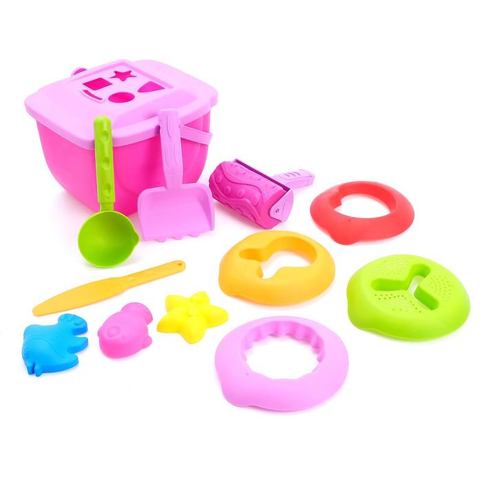 Набор для песка "Летний Бум", 12 предметов