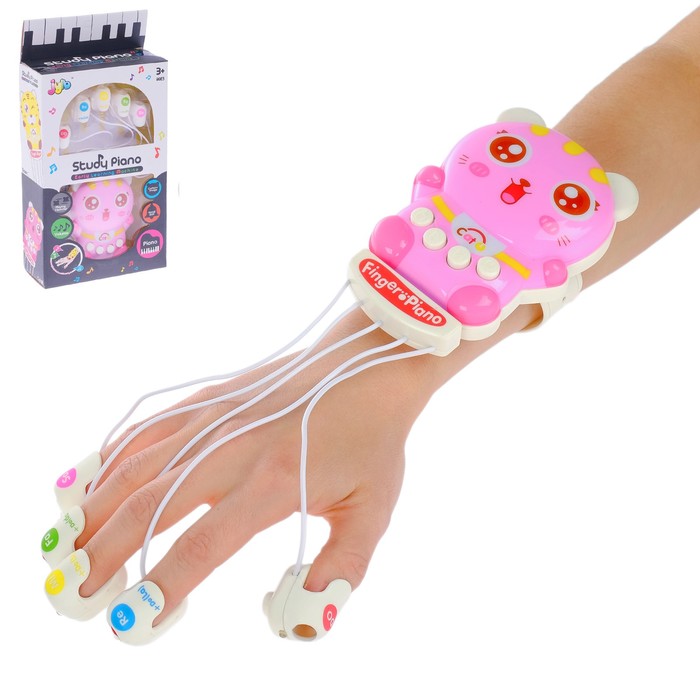 Игрушка музыкальная «Пальчиковое пианино», МИКС
