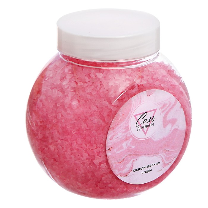 Подарочный набор "С праздником весны!": соль для ванн, 500г, бурлящий шар