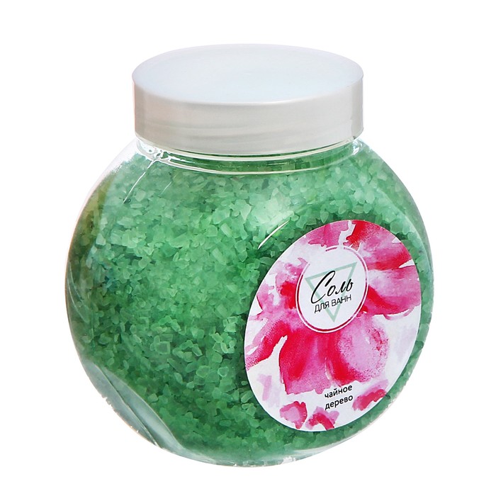 Подарочный набор "Самой прекрасной!": соль для ванн, 500г, бурлящий шар