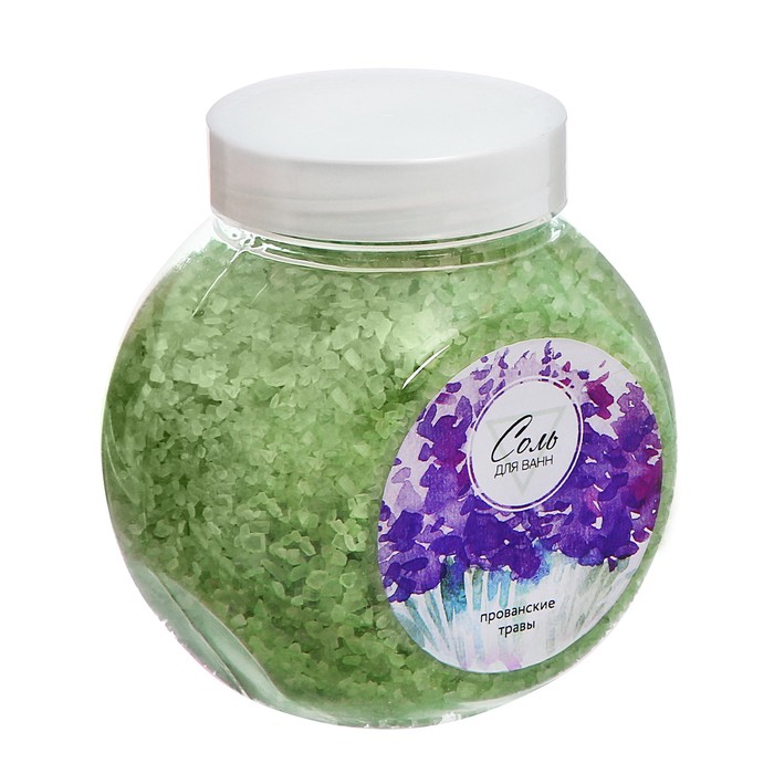 Подарочный набор "С 8 Марта!": соль для ванн, 500 г, бурлящий шар