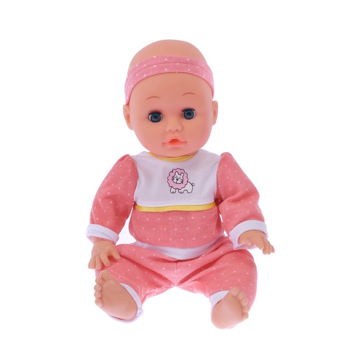 Коляска для кукол с пупсом и аксессуарами, пластиковый каркас, МИКС