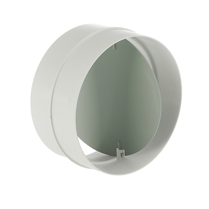 Соединитель круглых каналов "ВЕНТС", d=125 мм, с обратным клапаном