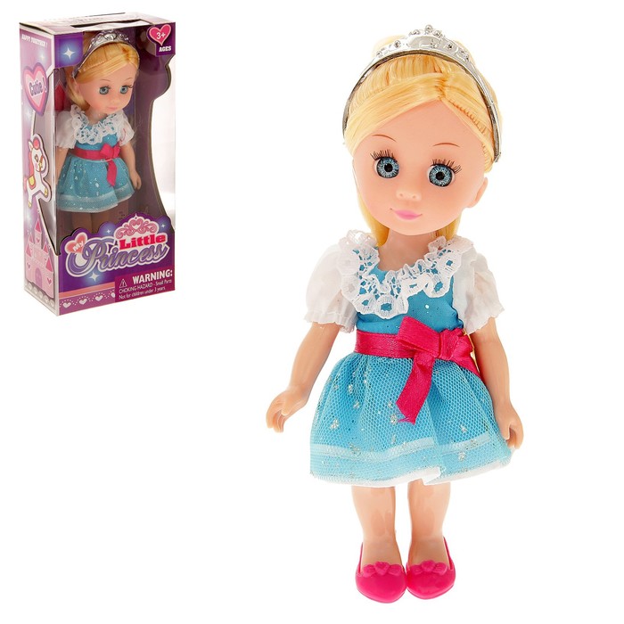 Кукла "Лика" в платье, МИКС