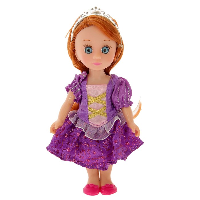 Кукла "Лика" в платье, МИКС