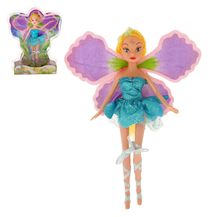 Кукла фея "Крылатка" в платье