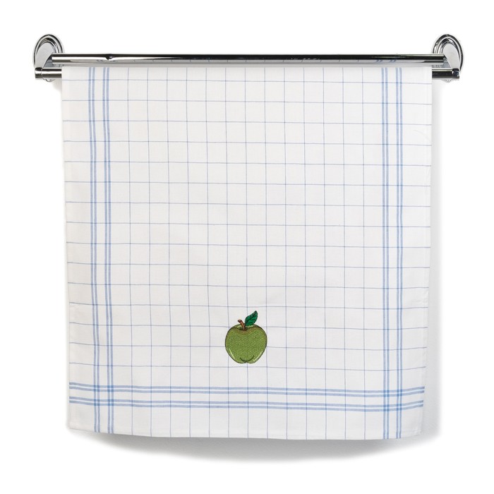 Полотенце Collorista Дары лета - Зелёное Яблоко, 50х70 см, хл. 100%, 200 г/м²