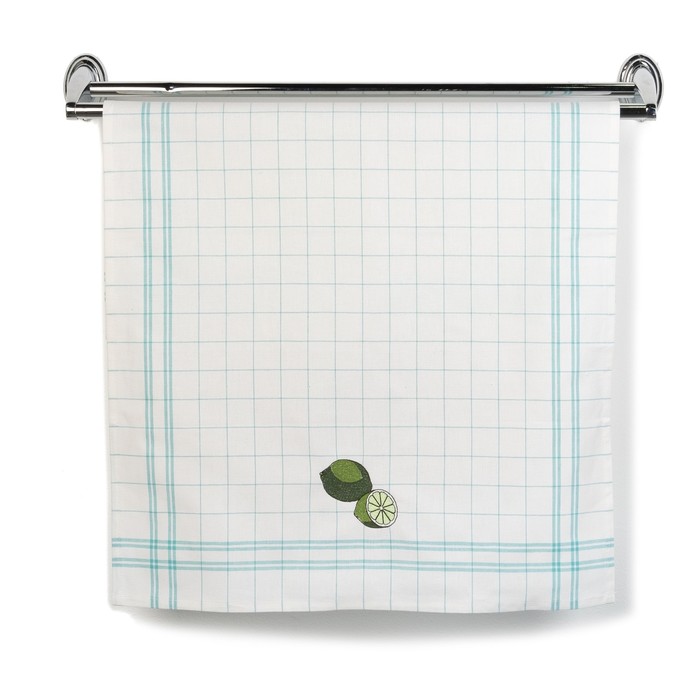 Полотенце Collorista Дары лета - Лайм, 50х70 см, хл. 100%, 200 г/м²