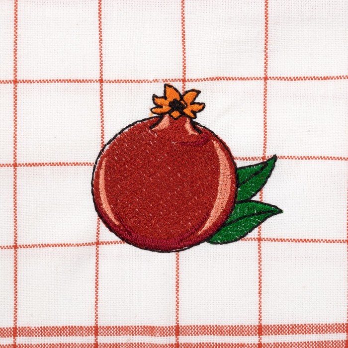 Полотенце Collorista Дары лета - Гранат, 50х70 см, хл. 100%, 200 г/м²