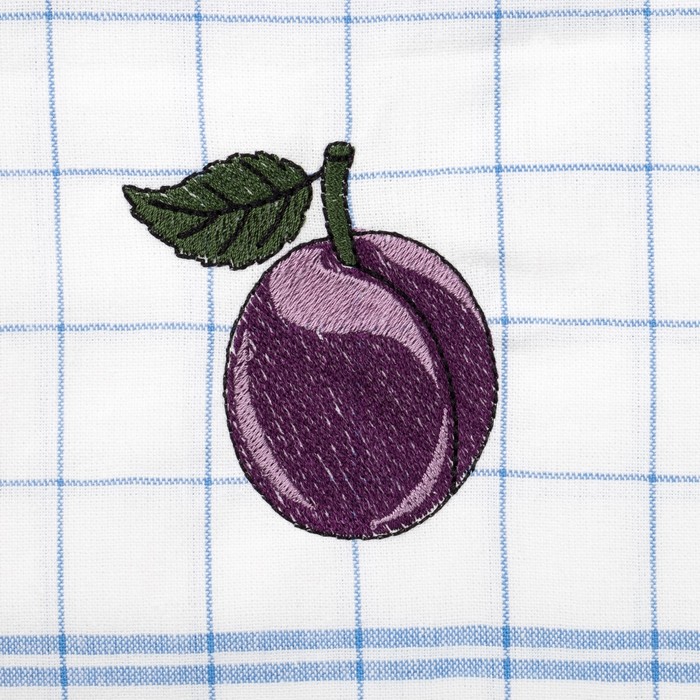 Полотенце Collorista Дары лета - Слива, 50х70 см, хл. 100%, 200 г/м²