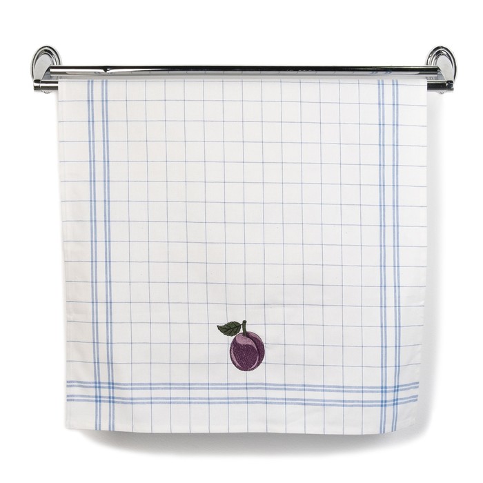 Полотенце Collorista Дары лета - Слива, 50х70 см, хл. 100%, 200 г/м²